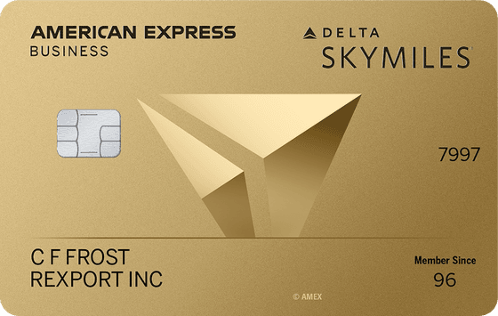 Delta SkyMiles Gold Business Card card art