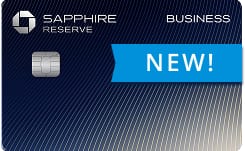 Sapphire Reserve for Business card art